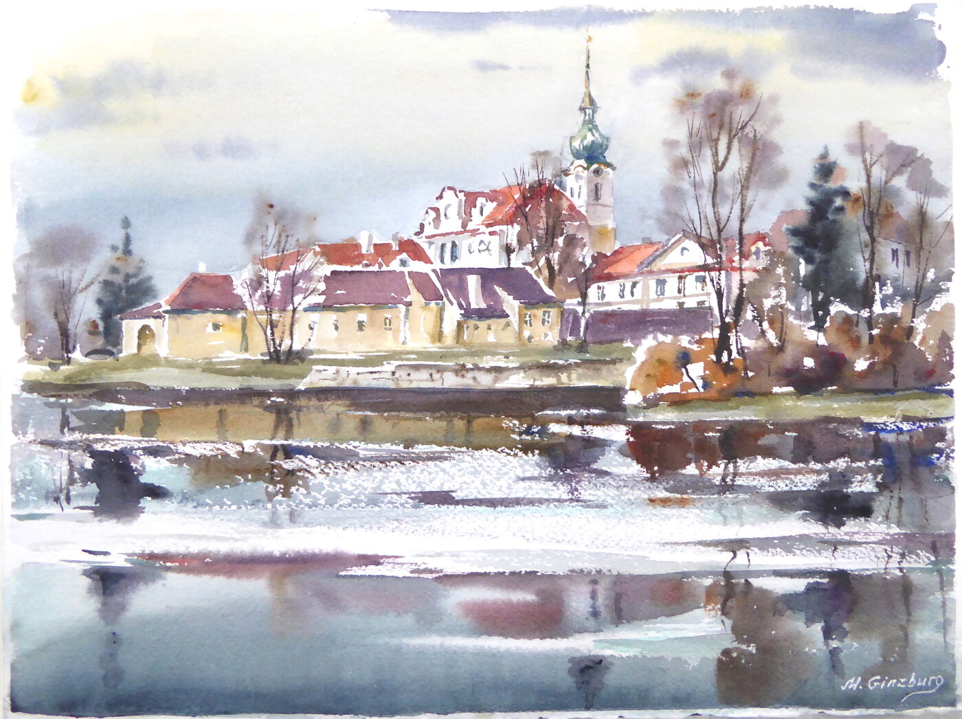 Břevnov Monastery by Maria Ginzburg